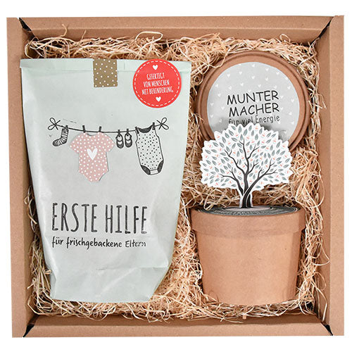 Geschenkbox für werdende Eltern