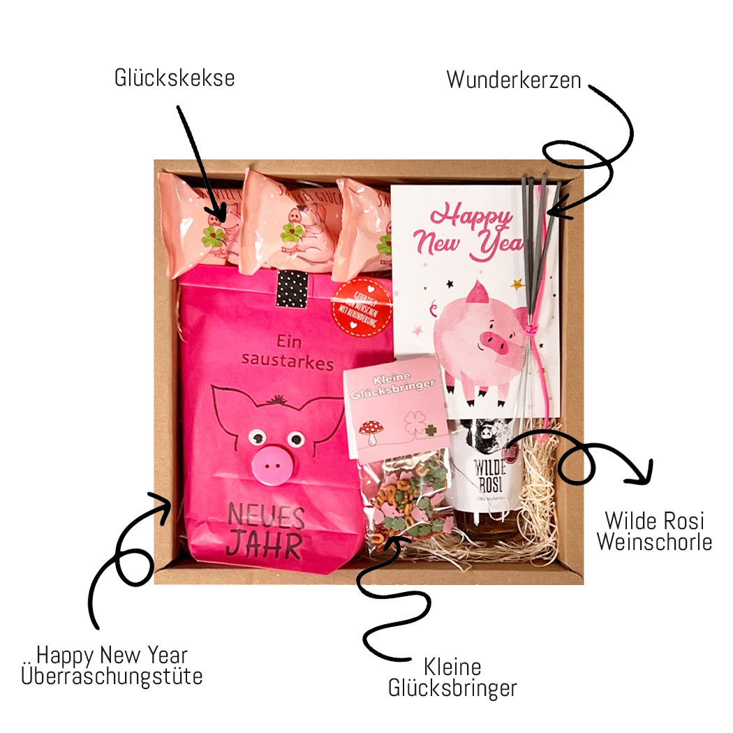 Happy New Year Geschenkbox