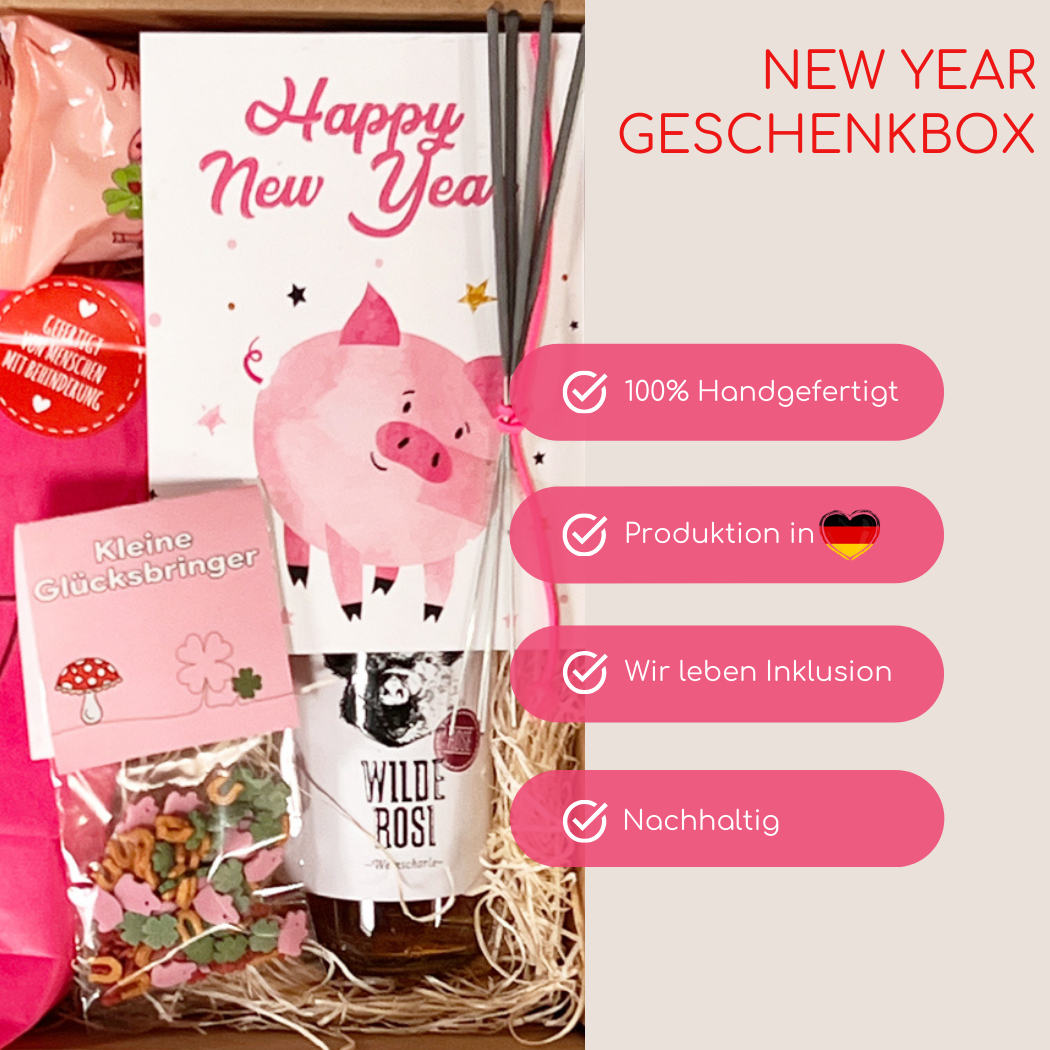 Happy New Year Geschenkbox
