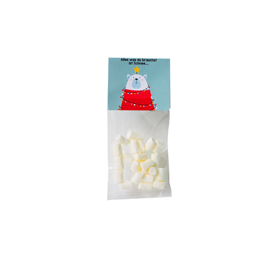 Alles was du brauchst ist Schnee Marshmellow Tütchen
