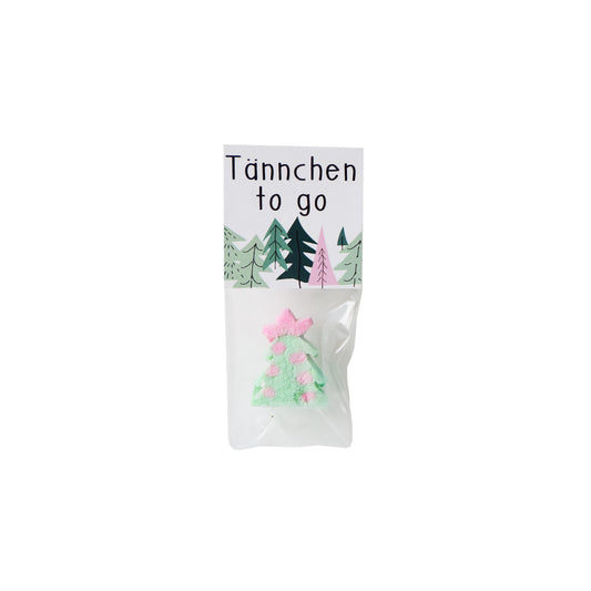 Marshmellow Tännchen to go verpackt als giveaway