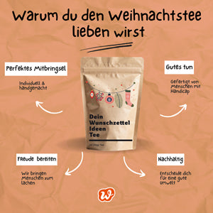 Der Wunschzettel Ideen Tee – Weihnachtstee voller Magie