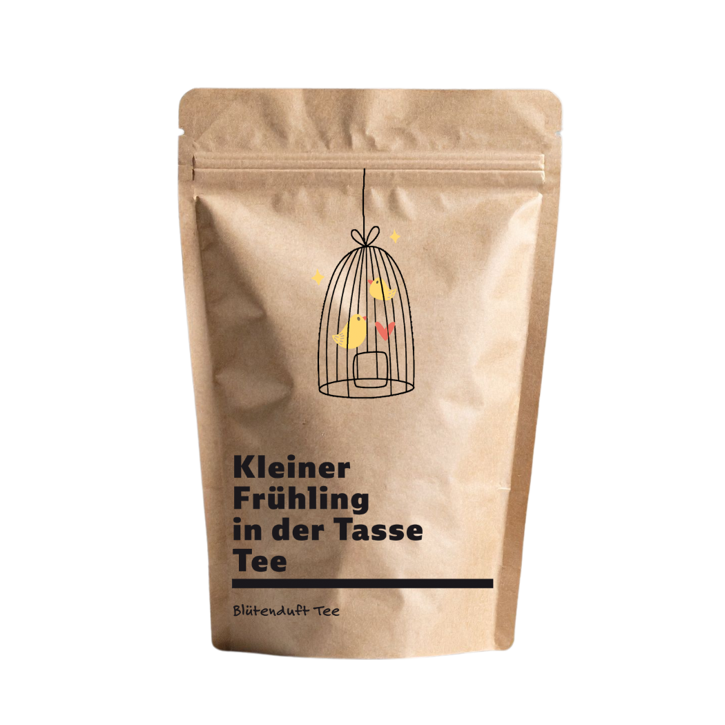 Kleiner Frühling in der Tasse als Ostergeschenk