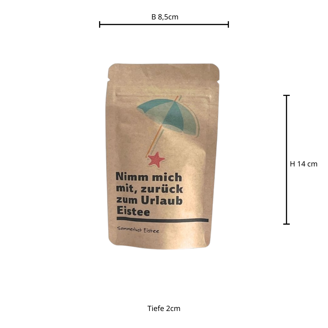 Nimm mich mit zurück zum Urlaub Eistee