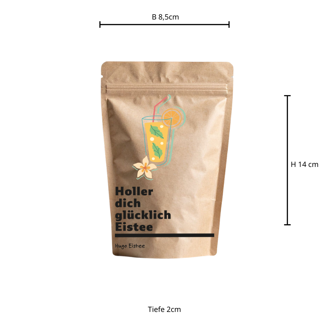 Holler dich glücklich Eistee - Holunder Minze Limonade