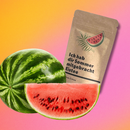 Ich hab dir Sommer mitgebracht Eistee - Mitbringsel Sommerparty
