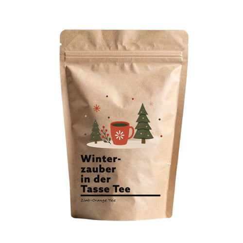 Winterzauber in der Tasse Tee
