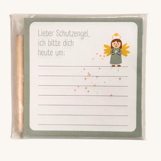Schutzengel Block Set – Dein Platz für Wünsche