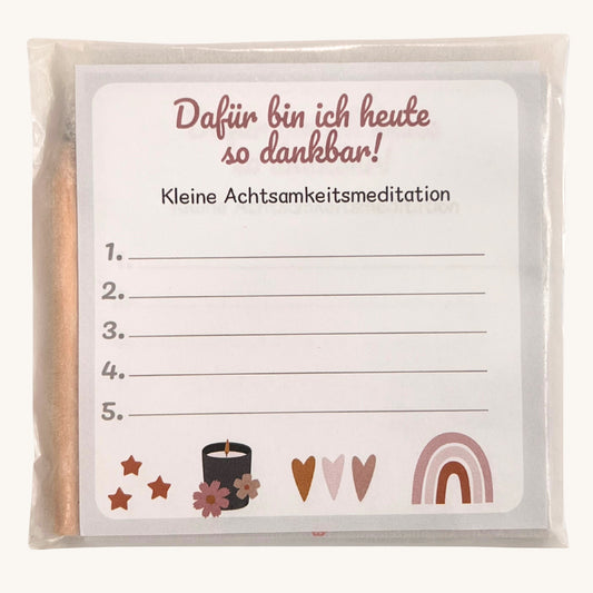 Achtsamkeit Block Set – dein Moment zum Innehalten