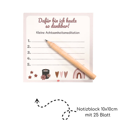 Achtsamkeit Block Set – dein Moment zum Innehalten