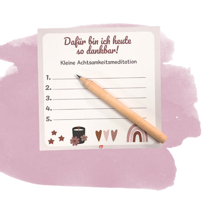 Achtsamkeit Block Set – dein Moment zum Innehalten