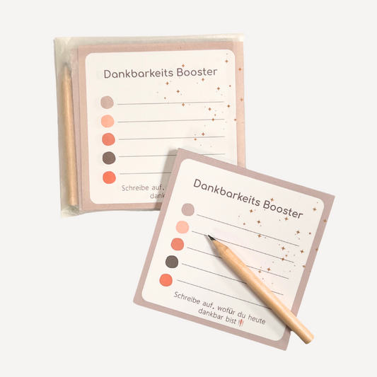 Dankbarkeit Block Set – Dein täglicher Booster