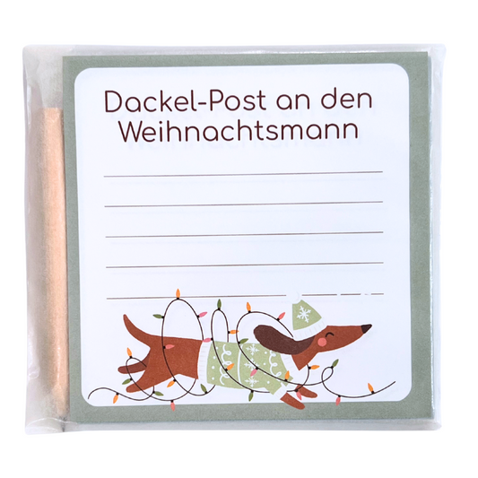 Dackel Post Block Set - Süßer Notizblock