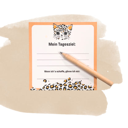 Mein Tagesziel Block Set – Für dein tägliches Ziel