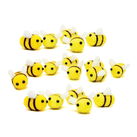 Bienen Deko- Bienenschwarm aus Filz für pure Lebensfreude als Bienen Deko