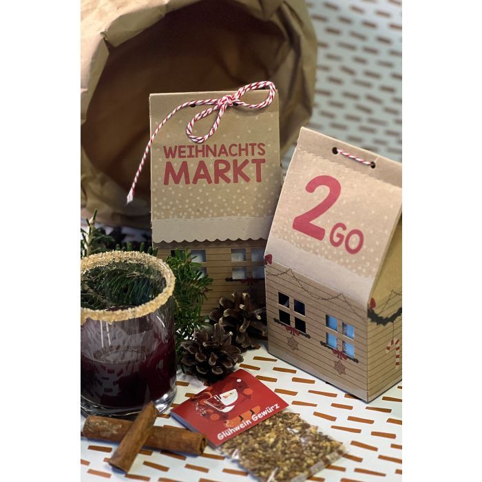 Weihnachtsmarkt Haus für die kleine Weihnachtsfeier