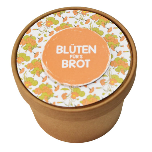 Blüten für`s Brot Kapuzinerkresse für die Fensterbank