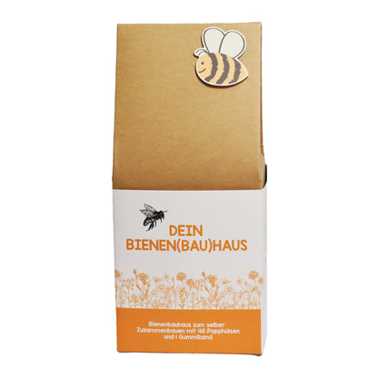 Baue dein eigenes Bienenparadies, Bienenhaus mit Niströhren