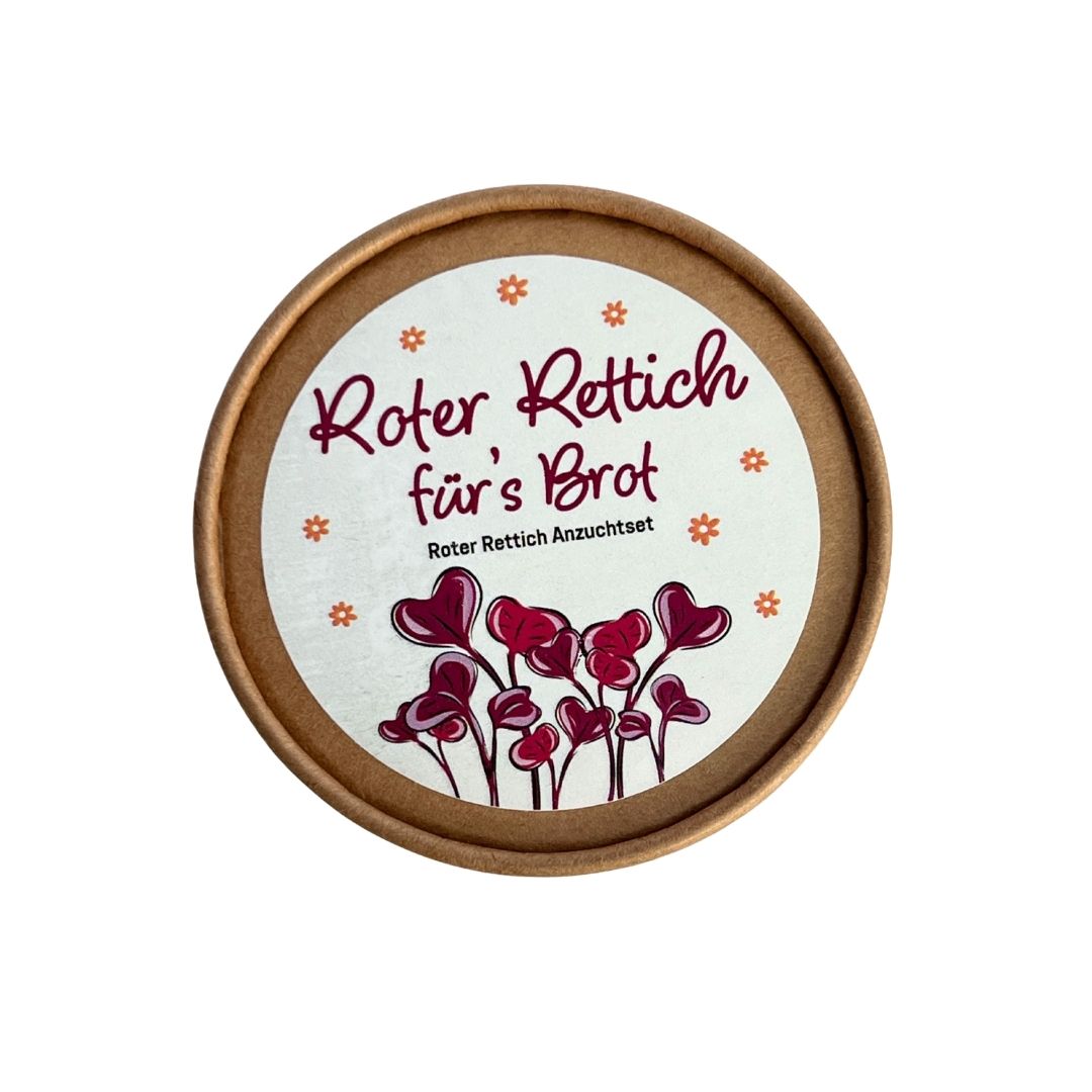 Roter Rettich für´s Brot Anzucht Set