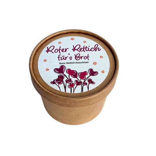 Roter Rettich für´s Brot Anzucht Set