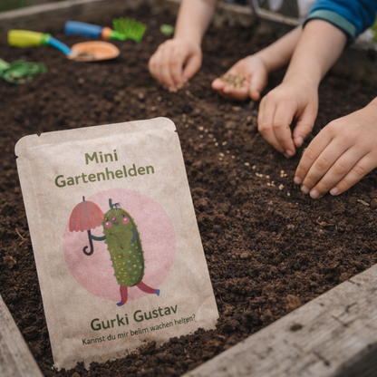 Gurki Gurken Anzucht Set für Kinder