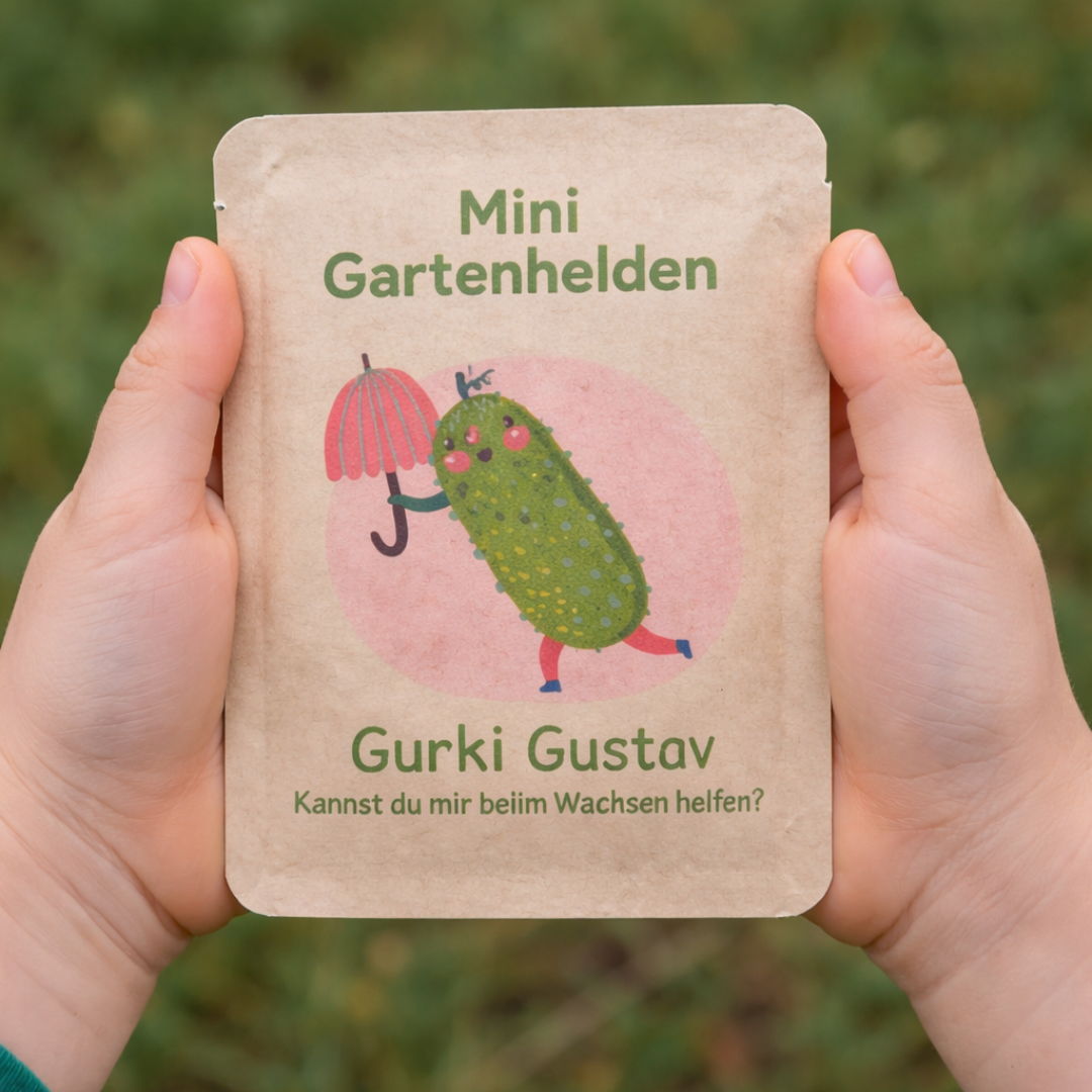 Gurki Gurken Anzucht Set für Kinder