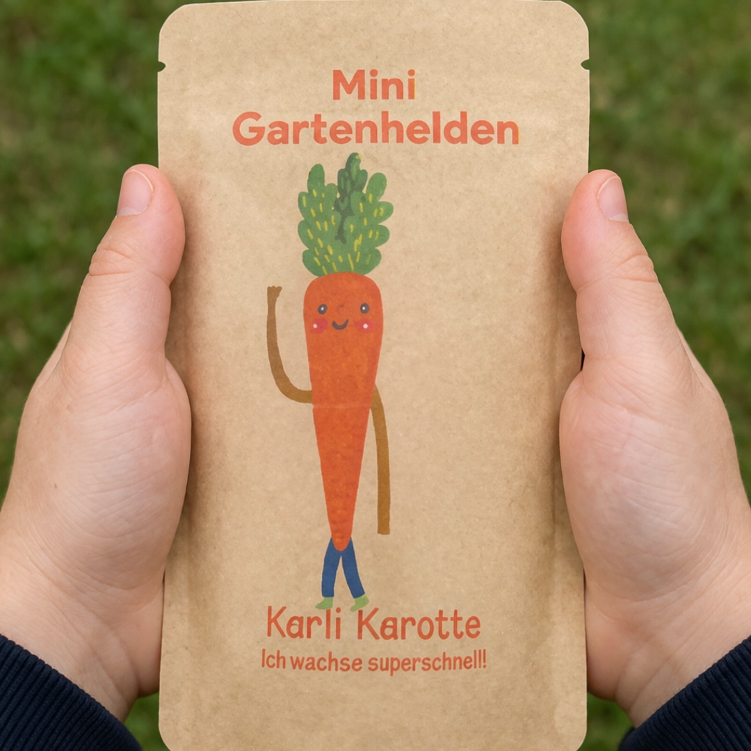 Karli Karotte Anzuchtset für Kinder