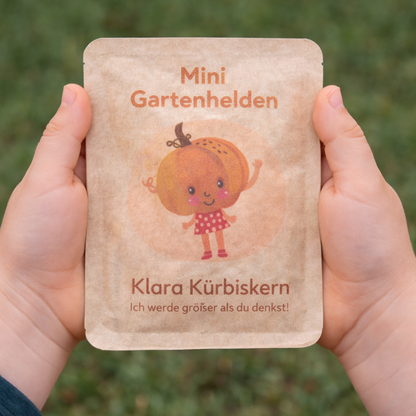 Klara Kürbiskern Anzuchtset für Kinder