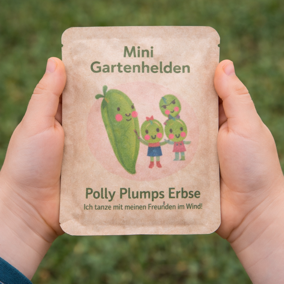 Polly Plumps Erbse Anzuchtset