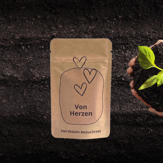 Von Herzen Anzuchset für einen Herzbaum