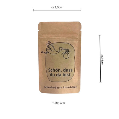 Schön, dass du da bist Anzuchtset zur Geburt