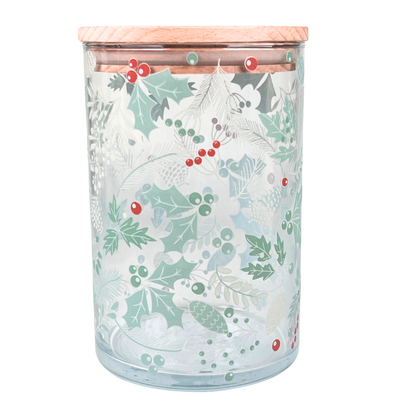 Vorratsglas Weihnachtsgrün - Ein Hauch Winterzauber