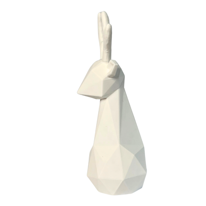 Weihnachtselch Maxi weiss