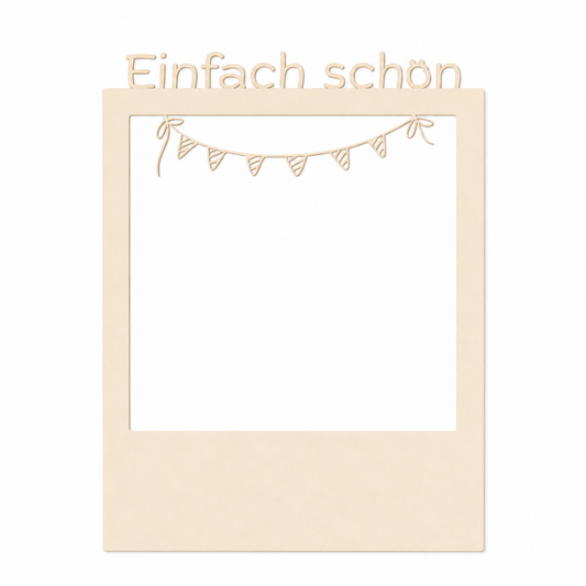 Einfach Schön - Polaroid Selfie-Rahmen