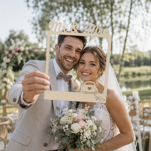 Hochzeit Polaroid Rahmen Premium