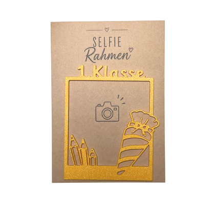 Selfie Rahmen Einschulung