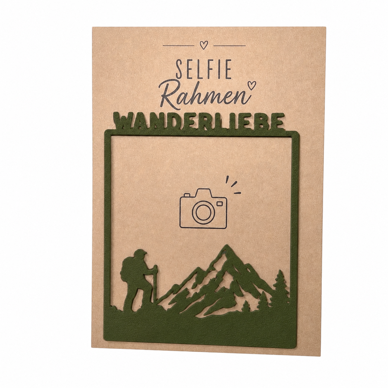 Selfie Rahmen Wandern