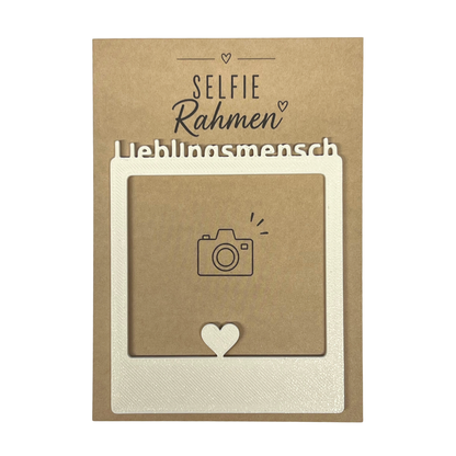 Selfie Rahmen Lieblingsmensch