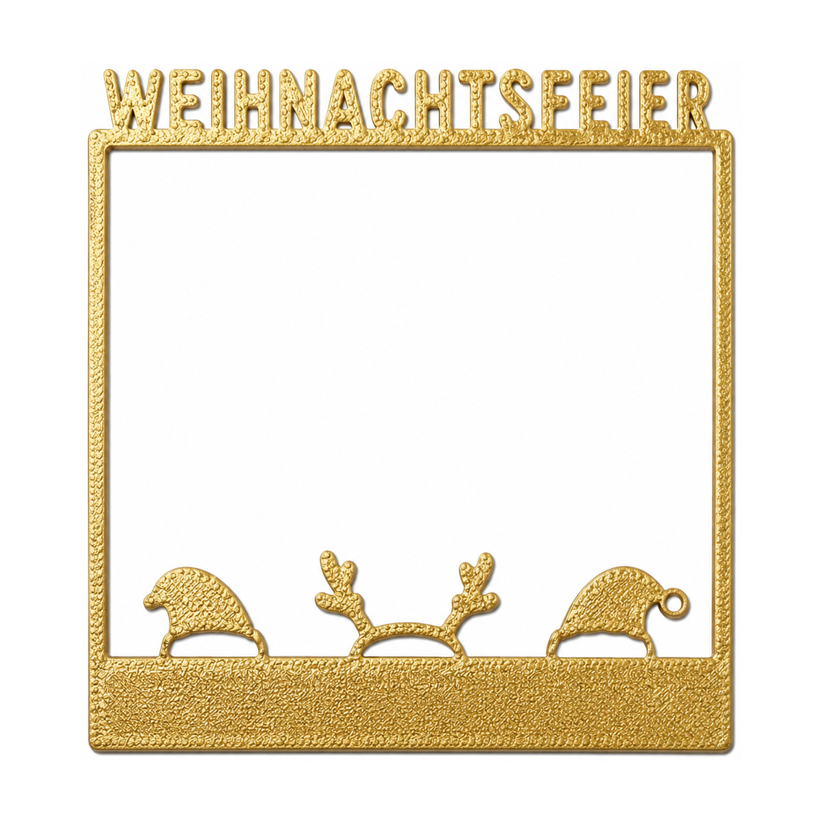 Selfie Rahmen Weihnachtsfeier XL