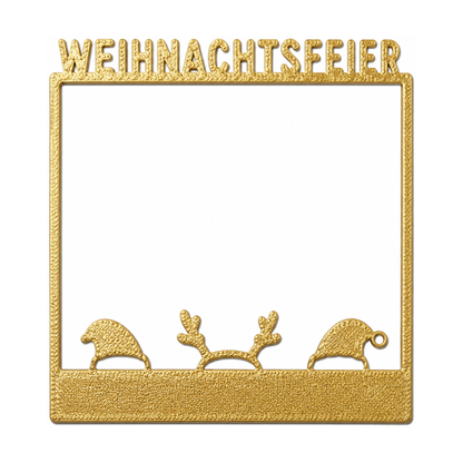 Selfie Rahmen Weihnachtsfeier XL