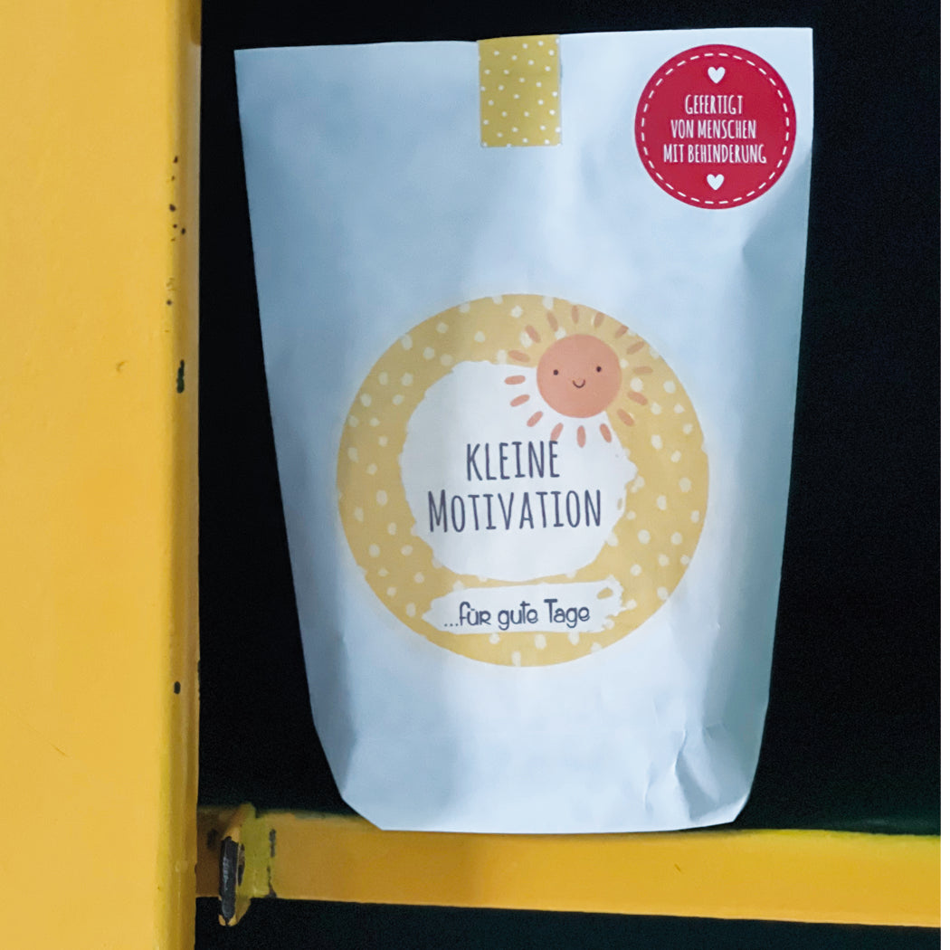 Kleine Motivation Wundertüte für mehr Energie