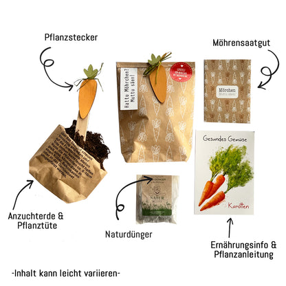 Hattu Möhrchen Wundertüte mit Möhre
