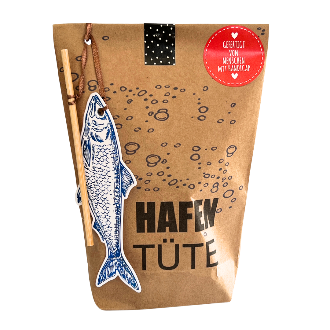 Hafen Tüte für Fischköpfe – Für Küstenkinder & Seebären