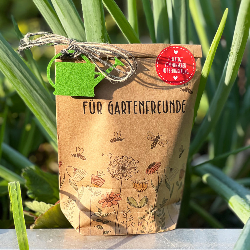 Für Gartenfreunde Wundertüte mit Saatgut