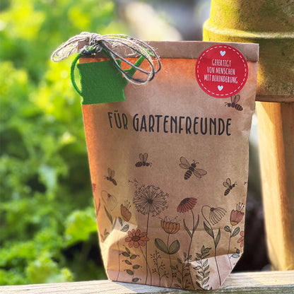Für Gartenfreunde Wundertüte mit Saatgut