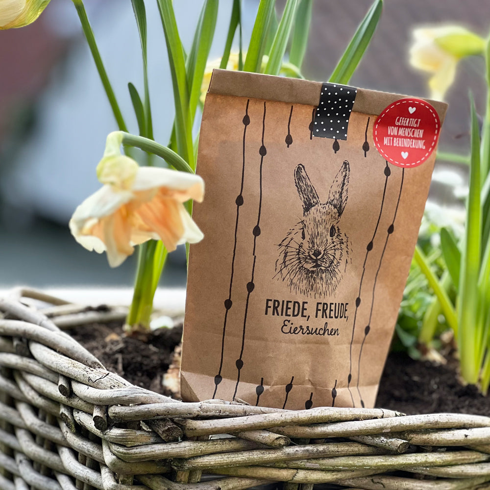 Friede, Freude, Eiersuchen Wundertüte als Ostergeschenk