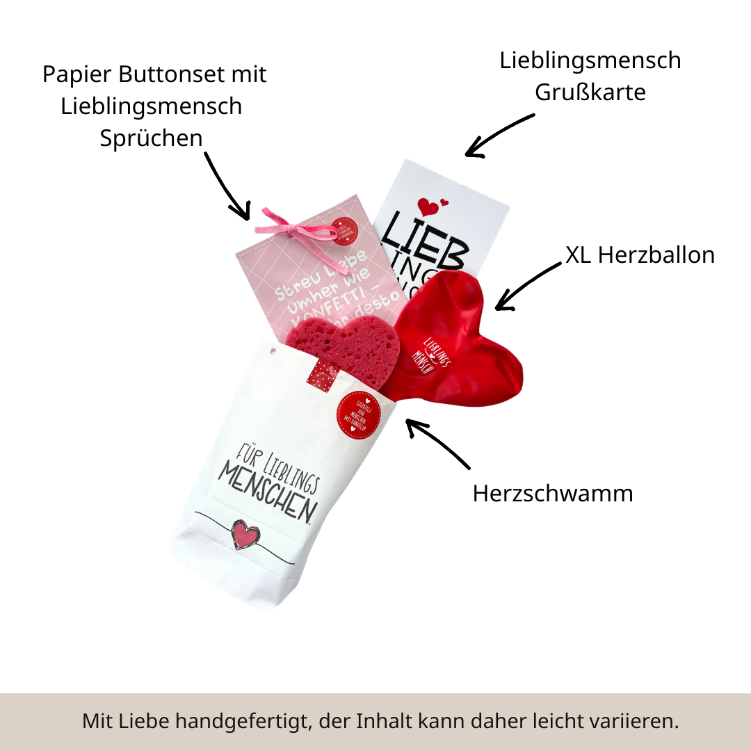 Lieblingsmensch Wundertüte für Herzensmenschen
