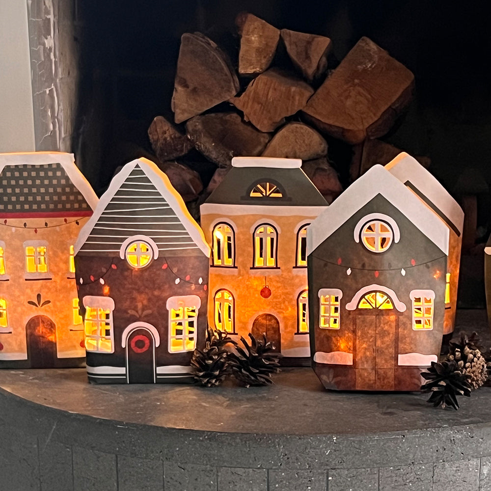 Weihnachtsdeko beleuchtet