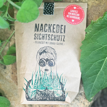 Nackedei Sichtschutz Tüte