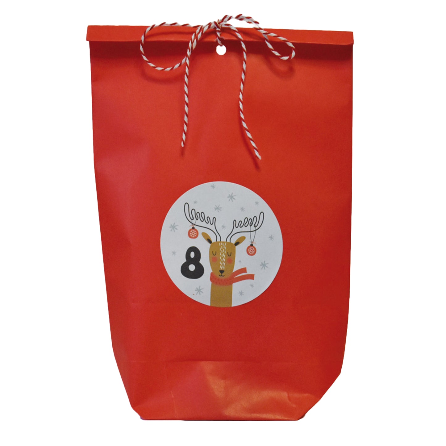 Adventskalender DIY Set rot zum selbst gestalten